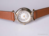 Vintage Silver-Tone Fossil Uhr für Damen | Retro Japan Quarz Uhr