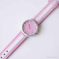 2007 Pink Mother of Pearl Flik Flak por Swatch | Rosa reloj para chicas