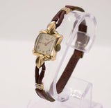Rare 1950s Art Deco Gold Caly Watch for Women | Vintage Dress Watches