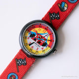 1991 Flik Flak بواسطة Swatch مراقبة السباق | ساعة هدايا Racecar