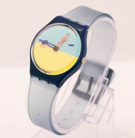 1996 swatch GS105 Lucky Shadow reloj | Vintage 90 raro swatch Caballero