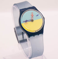 1996 swatch GS105 Lucky Shadow reloj | Vintage 90 raro swatch Caballero
