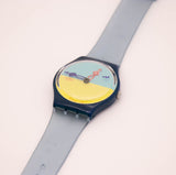 1996 Swatch GS105 LUCKY SHADOW Watch | Vintage 90s RARE Swatch Gent
