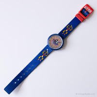 Pirates 1995 Flik Flak par Swatch montre | Bleu vintage montre pour les garçons
