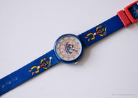 1995 Pirates Flik Flak by Swatch Watch | Vintage Blue Watch for Boys