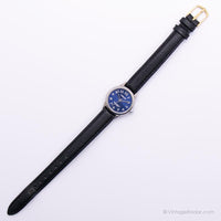 Blauer Zifferblattwagen von Timex Damen Uhr | Blaues Zifferblatt der Frauen Uhren