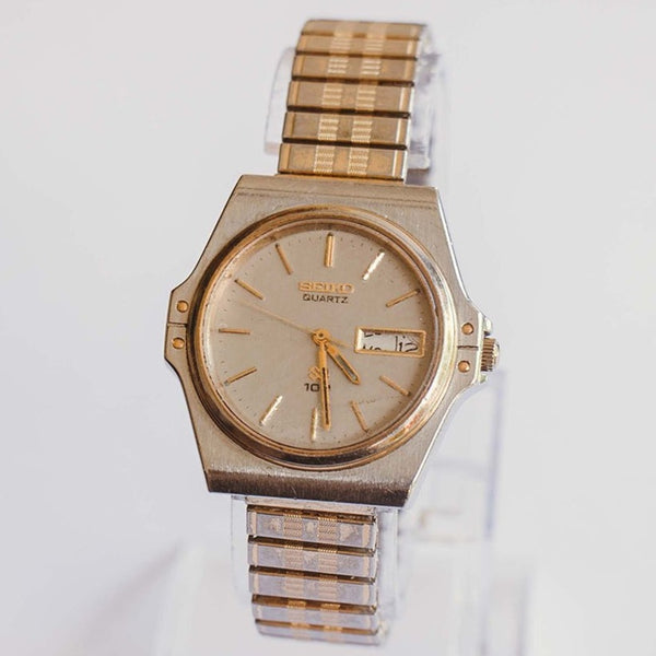 Silver-tone Watch for Men 8123-6009 Seiko Watch – Vintage