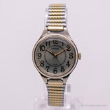 Vintage Two-tone Carriage Watch for Ladies | Large Numerals Watch