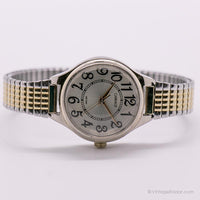 Vintage Two-tone Carriage Watch for Ladies | Large Numerals Watch