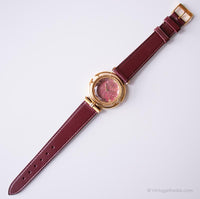 Dial de efecto de mármol rosa Fossil reloj | Bohemio vintage Fossil reloj
