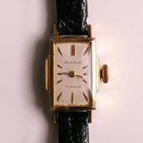 Art Deco Seiko Solar 17 gioielli 526 orologio meccanico d'oro