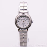 Vintage Silver-Tone-Wagen Uhr für Frauen | Bester Jahrgang Uhren