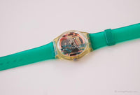 1995 Swatch Orologio da direzione SKK102 | Scheletro colorato vintage Swatch
