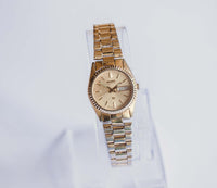 Gold-Tone 2A23-0039 Seiko Quartz montre | Date Seiko Montres