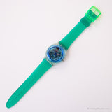 1998 Swatch SKL100 Adamastor Uhr | Vintage Blue Skeleton Dial Swatch