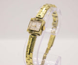 Vintage Monval 17 Jewels Swiss Made Gold Watch for Women