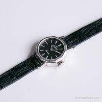 Vintage Black Pallas Exquisit Uhr | Winzige Armbanduhr für sie