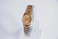Gold-Tone 2A23-0039 Seiko Quartz Watch | Date Seiko Watches
