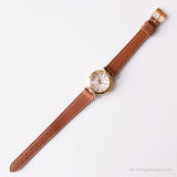 Vintage Gold-tone Relic Quartz Watch for Women | Tiny Ladies Wristwatch