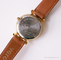 Tono de oro vintage Relic Cuarzo reloj para mujeres | Pequeño reloj de pulsera de damas
