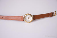 Tono de oro vintage Relic Cuarzo reloj para mujeres | Pequeño reloj de pulsera de damas