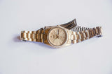 Gold-Tone 2A23-0039 Seiko Quartz montre | Date Seiko Montres