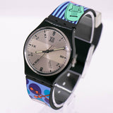 Vintage 1991 Swatch Gent GB136 FORTNUM Watch | Great Working Condition