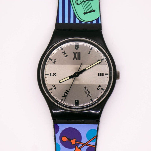 Vintage 1991 swatch Gent gb136 Fortnum montre | Grand état de travail