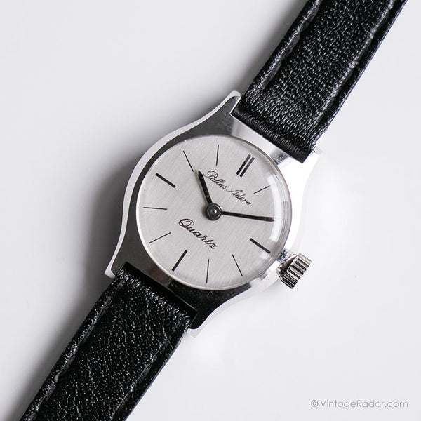 Vintage Silver-Tone Adora Uhr | Uhr Für dünne Handgelenk Damen