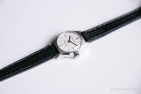 Adora argenté vintage montre | montre Pour les dames de poignet minces