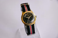 DIAL Black 22 Jewels Automatic Watch | الستينيات من القرن العشرين ساعة معصم خمر