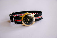 Black Dial 22 Jewels Automatic Watch | 1960s Luxury Vintage Wristwatch
