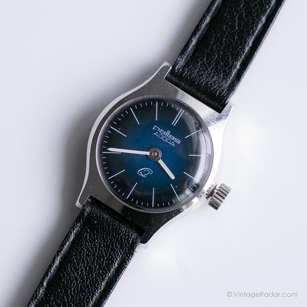Vintage Blue Dial Pallas Adora Uhr | Premium Vintage Deutsch Uhr