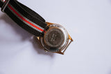 Dialcero nero 22 gioielli orologio automatico | Orologio da polso vintage di lusso degli anni '60