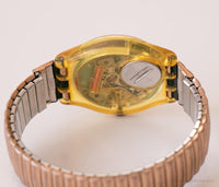 1990 Swatch GK127 COPPER DUSK S WATCH | بني خمر Swatch جنت