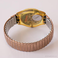 1990 Swatch GK127 COPPER DUSK S Watch | Vintage Brown Swatch Gent