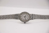 Waltham Maxim 0,925 Sterling Silver Art Deco Watch Jewelry for Women