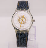 Vintage 1992 Delave GK145 Swatch reloj | Minimalista de los 90 Swatch Caballero