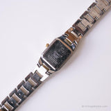 Vintage Square-Dial Fossil F2 Ladies Watch | Two-tone Fossil Quartz Watch