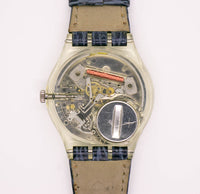Vintage 1992 DELAVE GK145 Swatch مشاهدة | 90s الحد الأدنى Swatch جنت