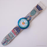 1991 Swatch PWG100 Perles de Folie montre | Vintage rare Swatch Populaire