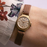 Ancien Dugena Mesdames Gold montre - Tiny 1960 Dugena aux femmes montre