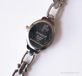 Minuscule élégant bicolore Fossil F2 dames montre | Concepteur vintage montre
