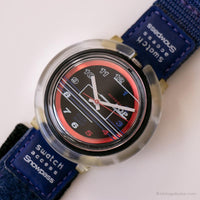 1998 Swatch Pkb101 nievebump reloj | Antiguo Swatch Acceso reloj
