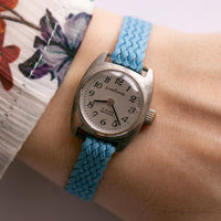 Vintage Pallas 17 Rubis Antichoc montre - Mes dames allemandes à ton argenté montre