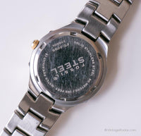 Jahrgang Fossil Fester Edelstahl Uhr für Frauen | Zweifarbig Uhr