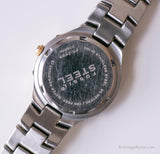 كلاسيكي Fossil ساعة صلبة من الفولاذ المقاوم للصدأ للنساء | ساعة نغمة