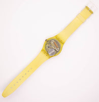 1992 swatch GK147 Gruau orologio | Vintage blu-dial swatch Gentili originali