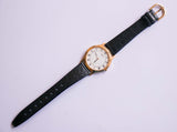 كلاسيكي Seiko V700-5A10 نموذج ساعة | الكوارتز النغمة الذهبية Seiko راقب