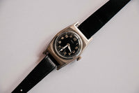Otezi Vintage Silver-tone Watch | 1950s Military Mechanical Watch